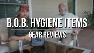 Bug Out Bag Hygiene Items