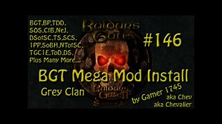 Let's Play Baldur's Gate Trilogy Mega Mod Part 146 - Grey Clan