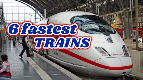 6 fastest trains in the world - France Japan China USA India Russia