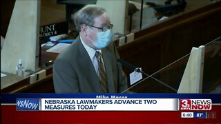 Nebraska lawmakers advance two measures Tuesday