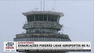 Embarcações poderão ligar aeroportos no Rio de Janeiro