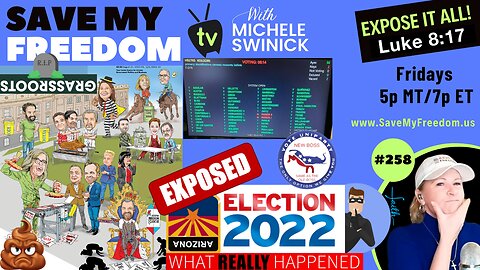 Michele Swinick from Save My Freedom TV #258 The Most Fraudulent Election In American History