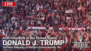 LIVE: President Trump Delivers Remarks at Rally in Schnecksville, PA - 4/13/24