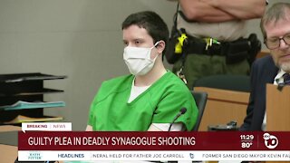 Poway synagogue shooter pleads guilty