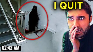 I RAN WHEN I SAW This... SCARY VIDEOS 👁 (Nuke's Top 5) - (Ghost Caught on Camera)