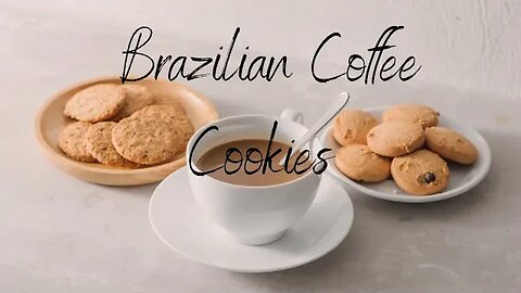 You Can Make the Best Brazilian Coffee Cookies with This Quick and Easy Recipe! #coffee #cookies