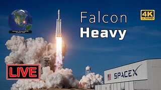 LIVE [4K]: Falcon Heavy launches USSF 67 for US Space Force!