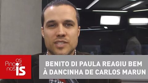 Felipe Moura Brasil: Benito di Paula reagiu bem à dancinha de Carlos Marun