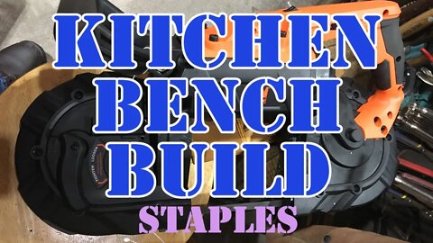 Kitchen Bench Build - Simple Problems for the Bad Wood Worker - Staples