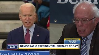 Democratic presidential primary today in Michigan