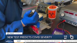 New COVID-19 test can predict if you'll have severe disease