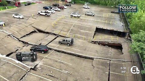 More than a dozen damaged cars removed from collapsed garage in Willowick