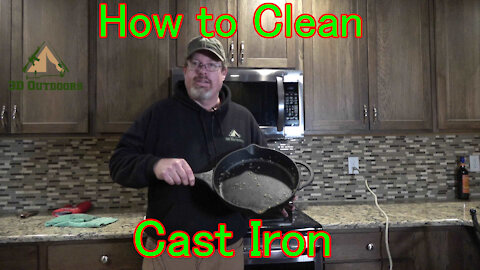 How to Clean Cast Iron- Cast Iron Cooking