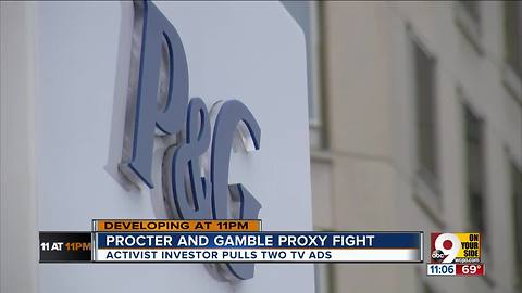 P&G proxy fight gets personal over TV ads