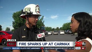 CARMAX fire update