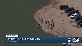 MCSO searching for missing man at Bartlett Lake