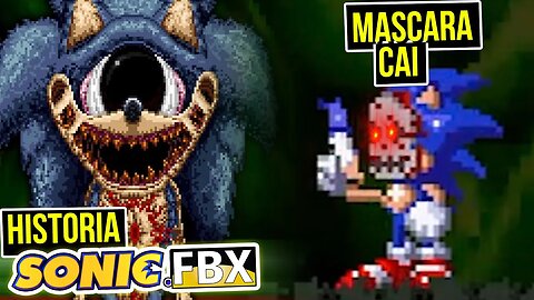 HISTORIA SONIC FBX 😈| Tentou dar MEDO mas ASSUSTOU NINGUEM