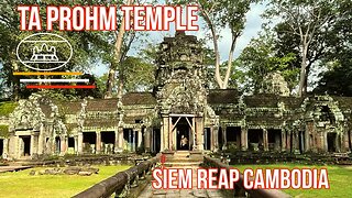 Ta Prohm Temple ប្រាសាទតាព្រហ្ម - Siem Reap Cambodia - UNESCO World Heritage Site