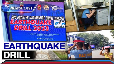 3rd quarter Nationwide Simultaneous Earthquake Drill, isasagawa ngayong Sept. 7