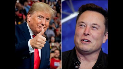 #ElonMusk says he'll reinstate #DonaldTrump on #Twitter and asks "what if I don’t own Twitter?”