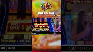 HUGE Jackpot! Spin it Grand Part Two #shorts