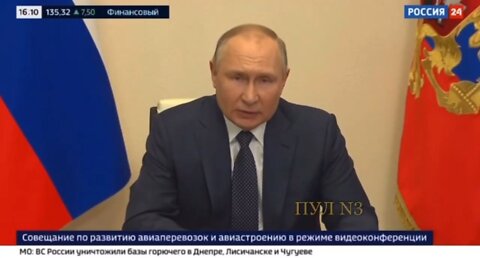 Charitu neděláme! Vladimir Putin podepsal dekret nařizující platby za ruský plyn v rublech!