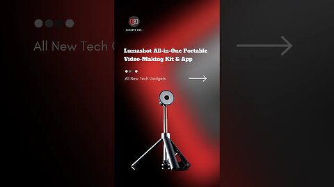 Lumashot All-in-One Portable Video-Making Kit & App #shorts