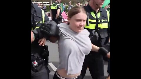 Greta Thunberg fake arrested again