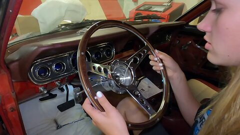 Chucking The Spear, 3 of 3 - Installing A Collapsible Tilt Steering Column On A 1966 Mustang