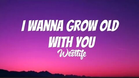 Westlife - I Wanna Grow Old with You (lyrics)