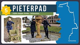 Pieterpad - Etappe 5 - Rolde naar Schoonloo