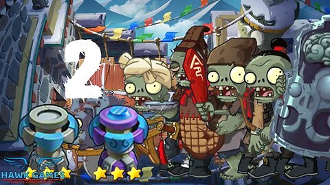 PvZ Online - Adventure Mode - Glacier Track 2 | @peacannon