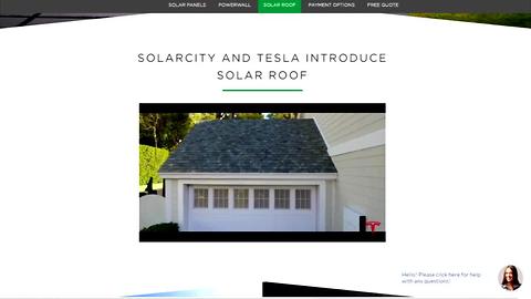 Solarcity and Tesla introduce solar roof