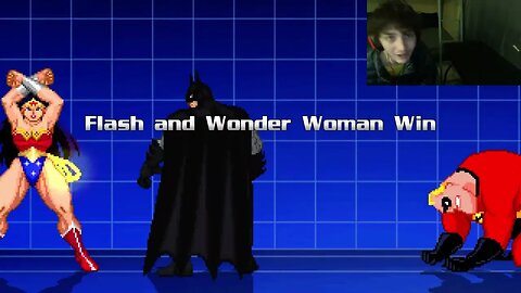 Justice League Members (Batman, Superman, Flash, And Wonder Woman) VS Mr. Incredible In A Battle