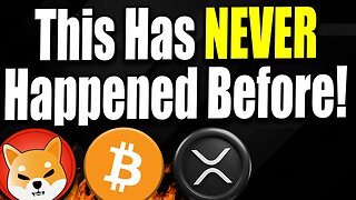Crypto News: This Has NEVER Happened Before! Major Bitcoin News & Volatility Squeeze!