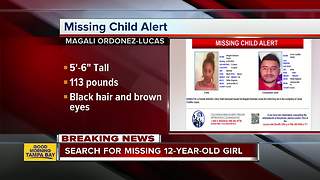 Florida missing child alert issued for 12-year-old Jacksonville girl