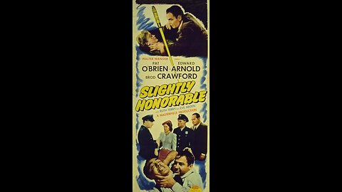 Slightly Honorable (1940) Crime comedy