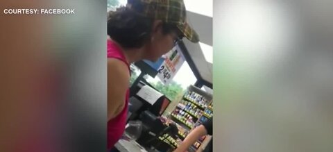Cashier fired after racist remark