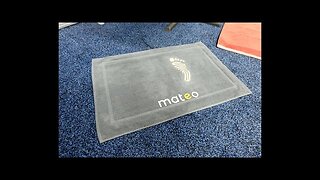 Mateo bath mat monitors your weight, posture and even your shoe size