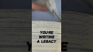 Inspirational Comic Book Quotes | "You're Writing A Legacy"