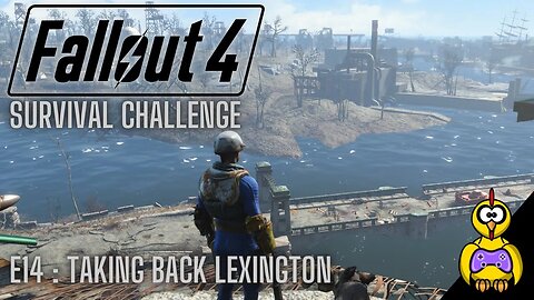 Fallout 4 Survival Challenge | Taking Back Lexington | Ep 14