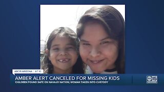 AMBER Alert cancelled for missing Arizona girls