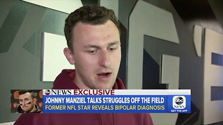 Johnny Manziel Admits to Bipolar Disorder, Alcohol Abuse