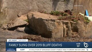 Family suing over 2019 bluff deaths