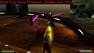 Mace Windu VS Captain Phasma In A Battle With Live Commentary In Star Wars Jedi Knight Jedi Academy