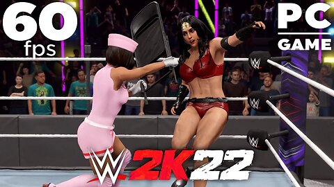 WWE 2K22 | BIG BARDA V ANESTHESIA! | Extreme Rules 2 Out Of 3 Falls Match [60 FPS PC]