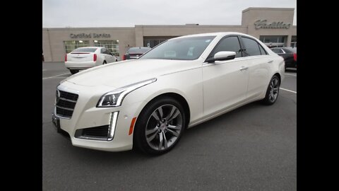 2014 Cadillac CTS V-Sport Start Up, Test Drive, Exhaust, and In Depth Review