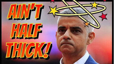Sadiq Khan acting like a baby - Peter Fortune is Thick?