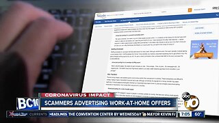 Scammers targeting people looking for remote jobs