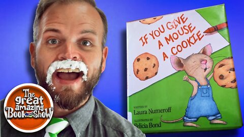 If You Give a Mouse A Cookie - Milk Mustache Edition (kids book read aloud)